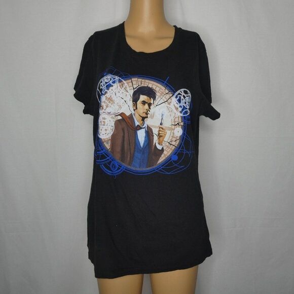 Teefury Dr. Doctor Who 10th David Tennant T Shirt - Picture 2 of 4